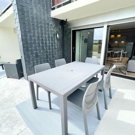 T3 Neuf Archi Cocooning Terrasse Face A La Mer Ploemeur Exterior foto